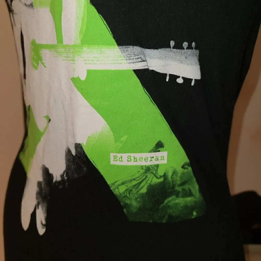 Ed Sheeran concert tshirt